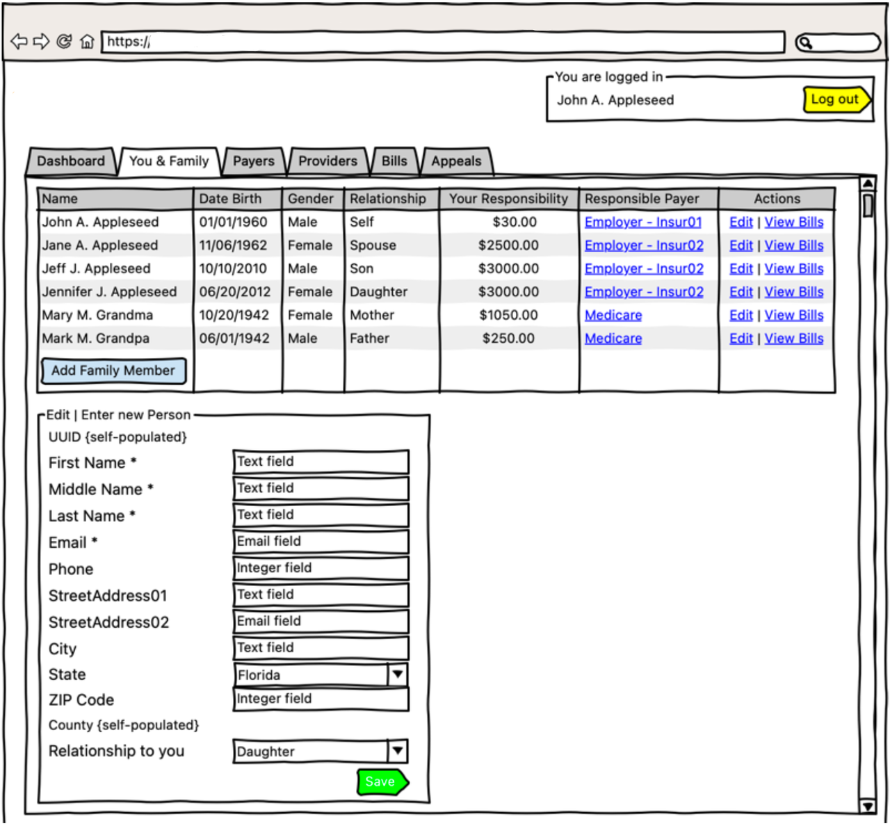 HealthCRM - You & Family